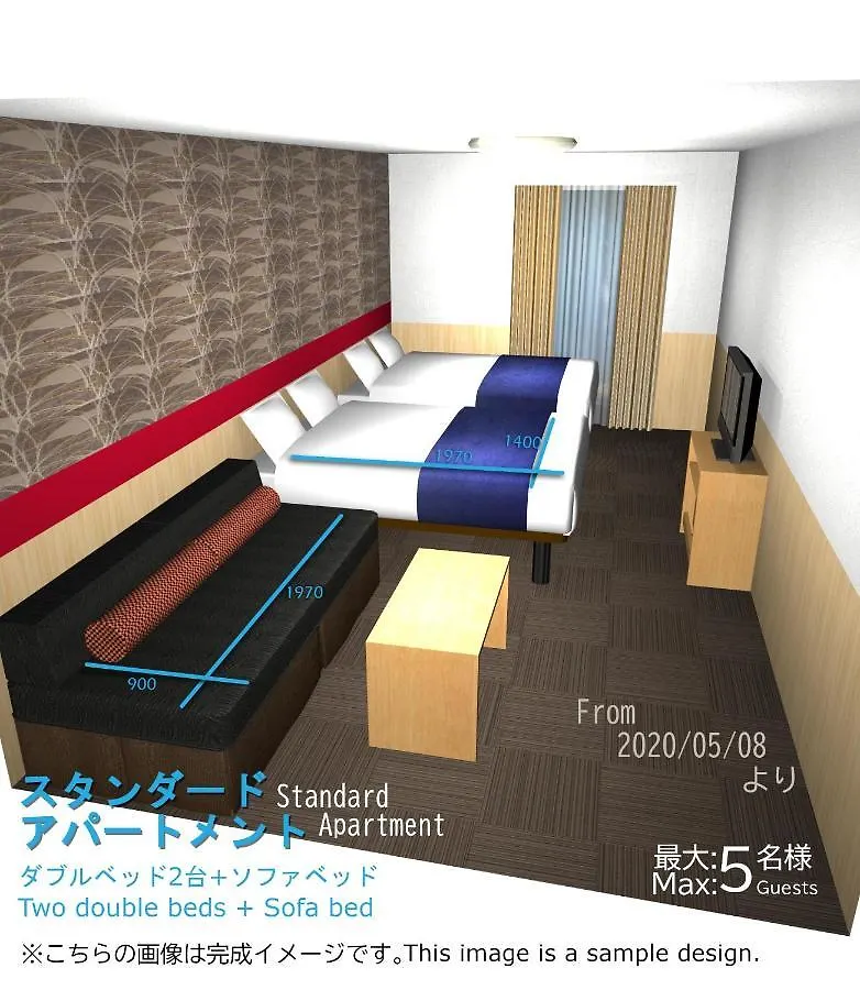 Apartment Glanz Kei Gion Shinmonzen Japan